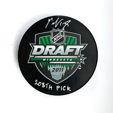 Ondrej Palat Autographed 2011 Draft Puck 4th pick