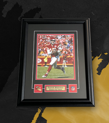 Patrick Mahomes Kansas City Chiefs Autographed Framed