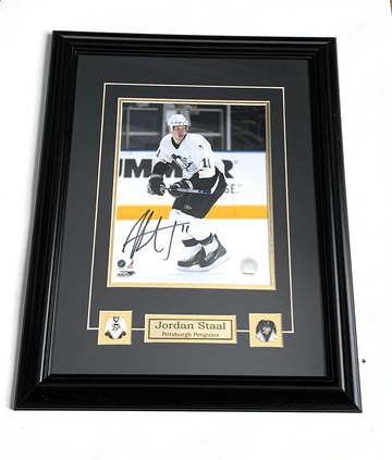 Jordan Staal Pittsburg Penguins  Autographed Framed