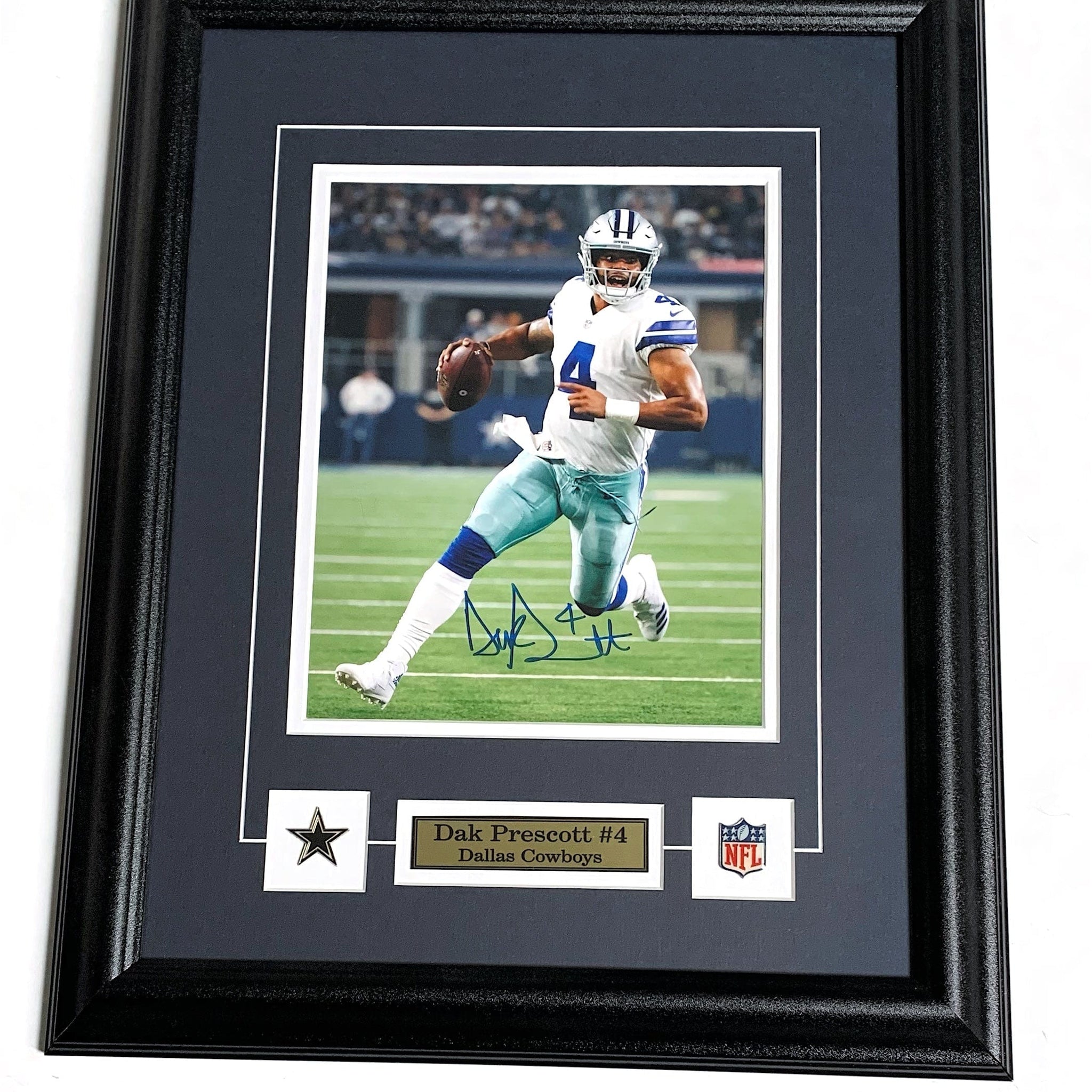 Dak Prescott Dallas Cowboys Autographed Framed