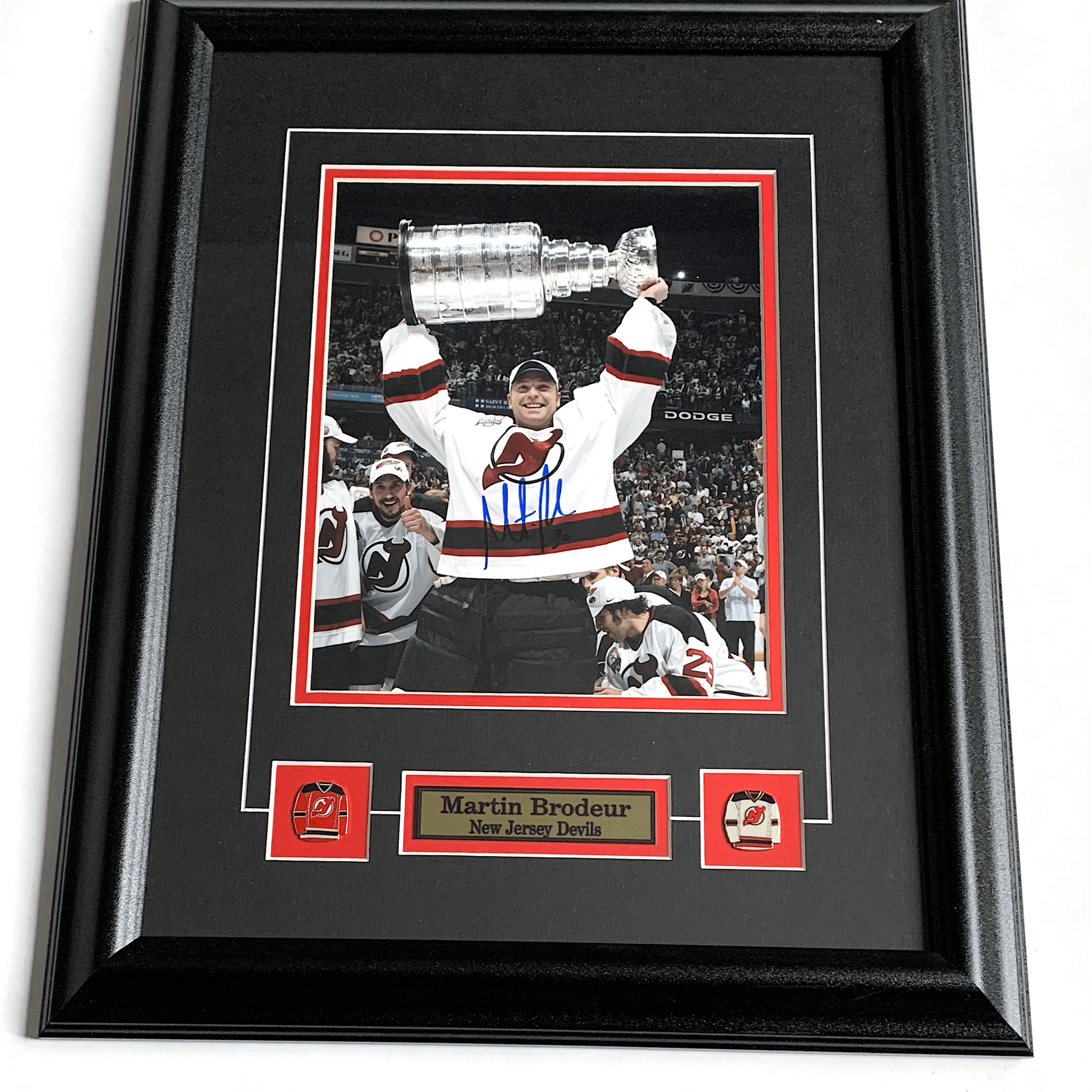 Martin Brodeur New Jersey Devils Autographed Framed
