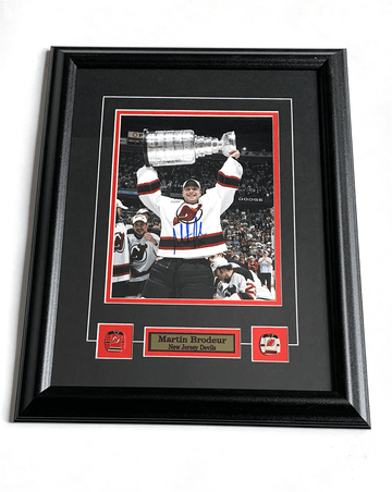 Martin Brodeur New Jersey Devils Autographed Framed