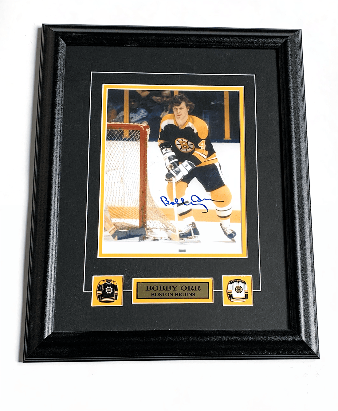 Photo Of Bobby Orr Boston Bruines Autograophed Framed