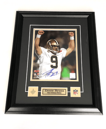 Drew Brees New Orleans Saints Autographed Framed