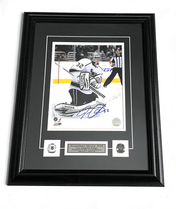 Jonathon Quick Los Angeles Kings Autographed Framed