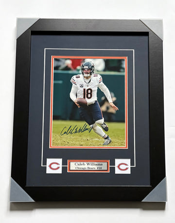 Autographed Framed Caleb Williams Chicago Bears Quarterback