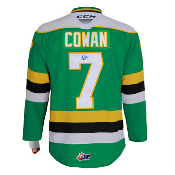 Easton Cowan  London Knights Autographed Jersey