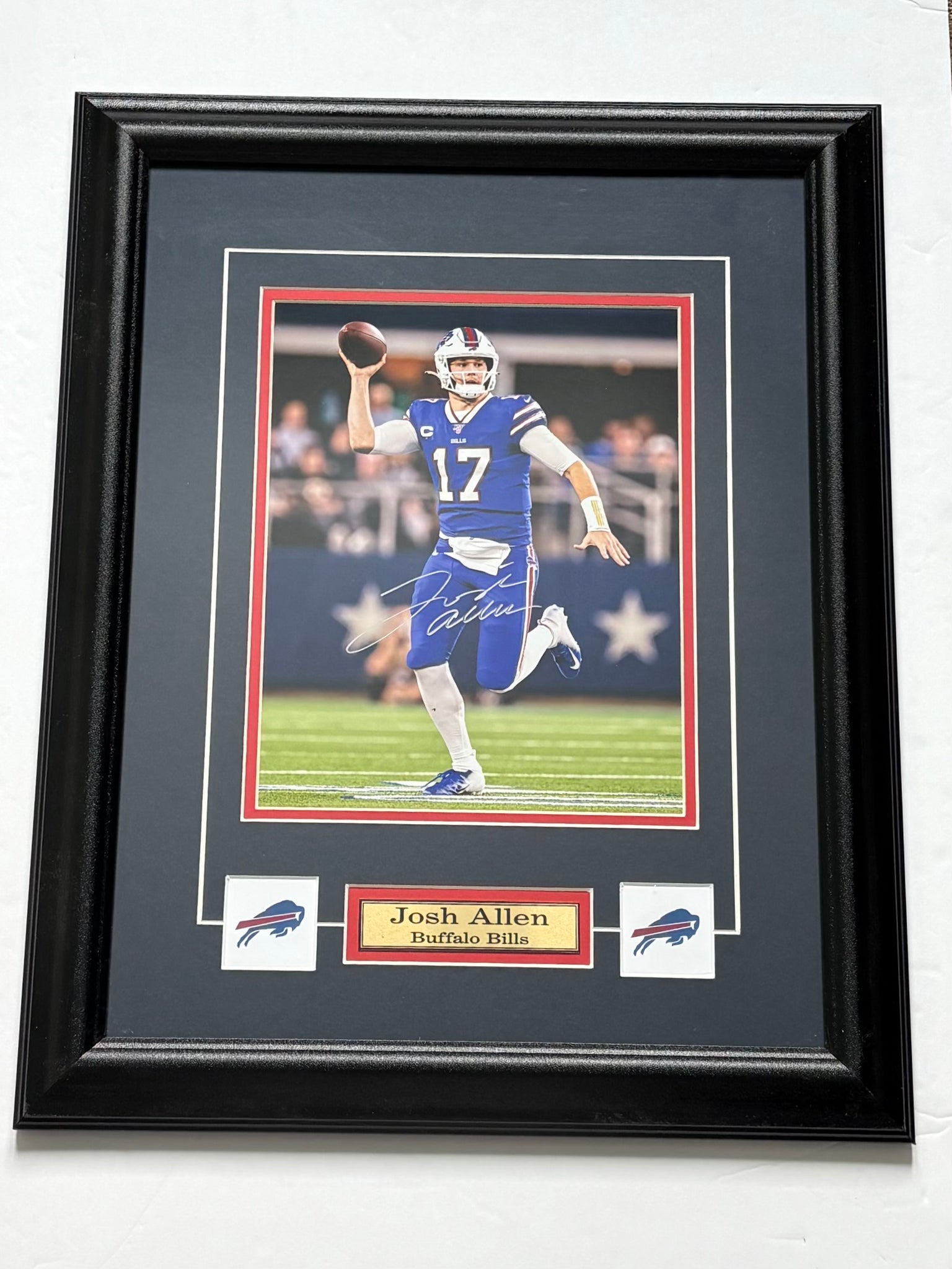 Josh Allen Buffalo Bills Autographed Framed