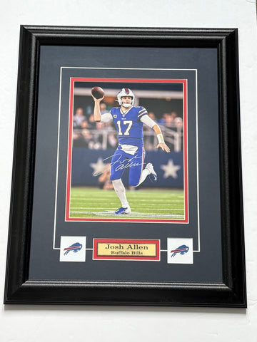 Josh Allen Buffalo Bills Autographed Framed