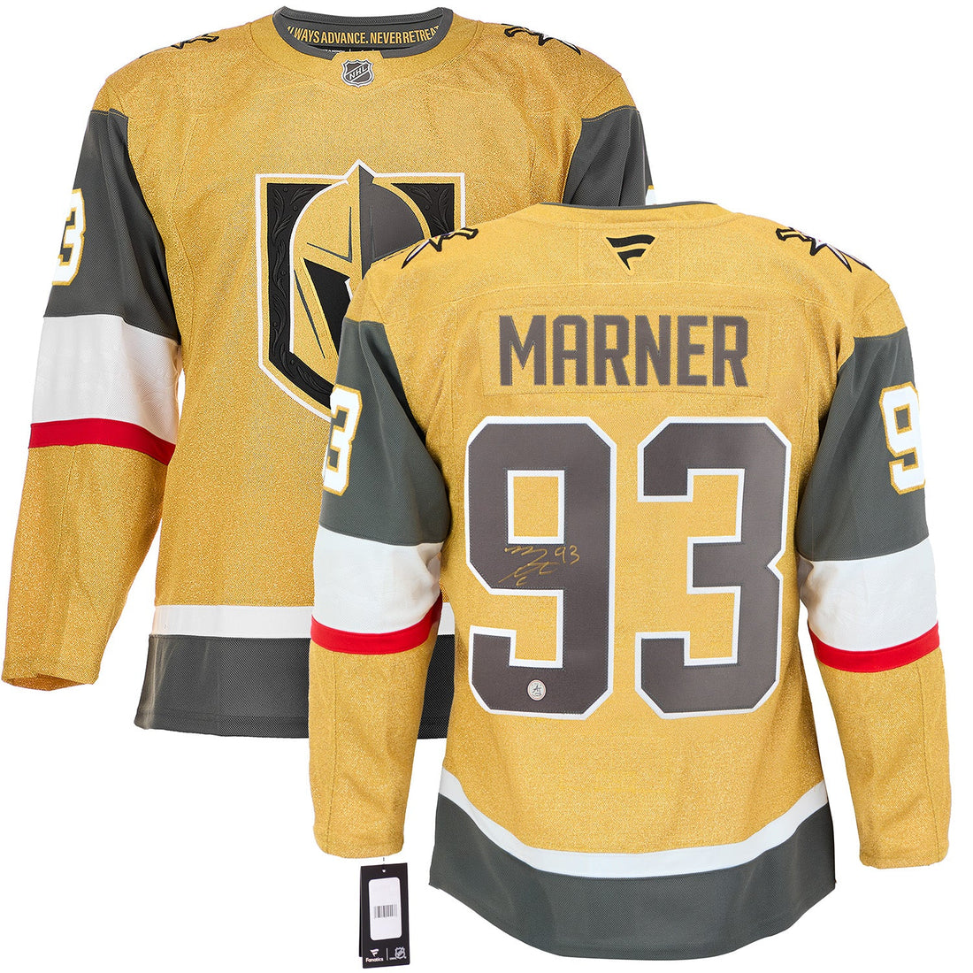 Autographed Mitch Marner Las Vegas Golden Knights Fanatic Premium Jersey