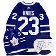 Matthew Knies Toronto Maple Leafs Autographed Adidas Pro Jersey