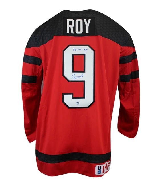 Joshua Roy team Canada autographed jersey 