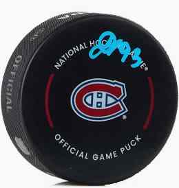 Ivan Demidov autographed Montreal Canadiens authentic game puck