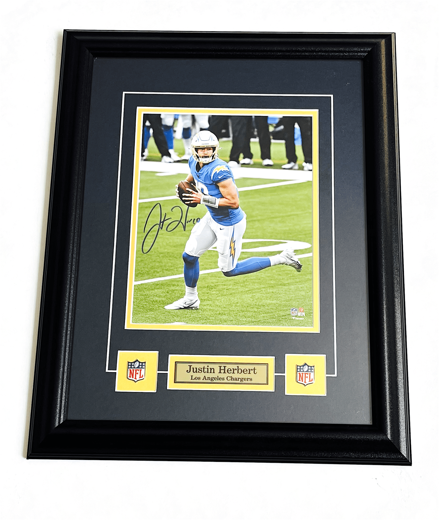 Justin Herbert Los Angeles Chargers Autographed Framed