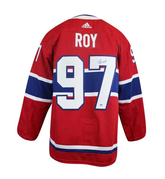 Joshua Roy Montreal Canadiens autographed pro jersey