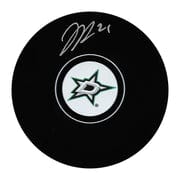 Jason Robertson Dallas stars autographed puck